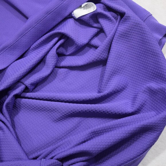 Nike Women's Purple Large TCU Texas Christian University  1/4 Zip - Picture 5 of 6